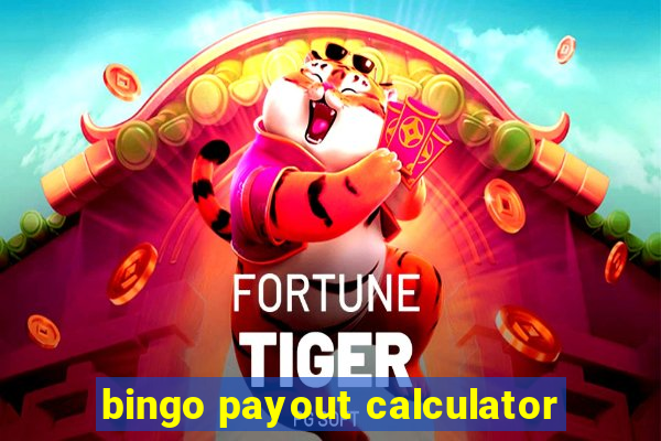 bingo payout calculator